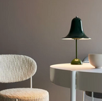 Capella Rechargeable Table Lamp – Cordless Designer LED Light | Portable Ambient Lighting for Modern Interiors