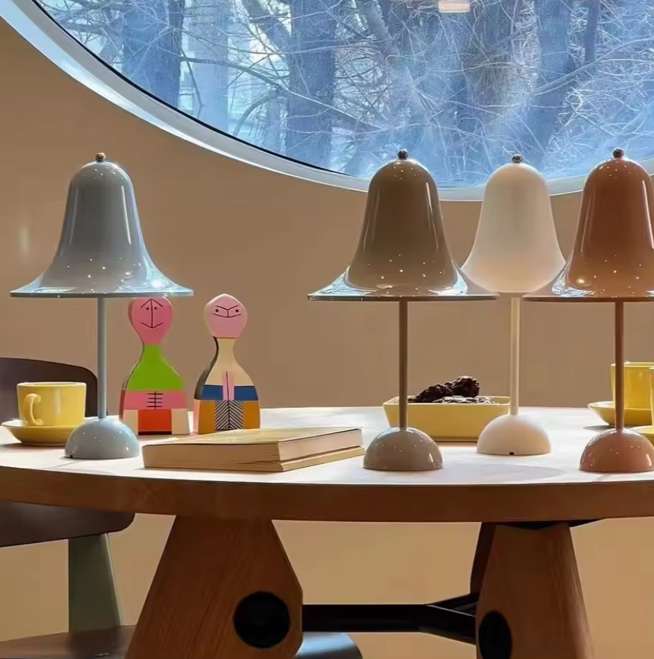 Capella Rechargeable Table Lamp – Cordless Designer LED Light | Portable Ambient Lighting for Modern Interiors