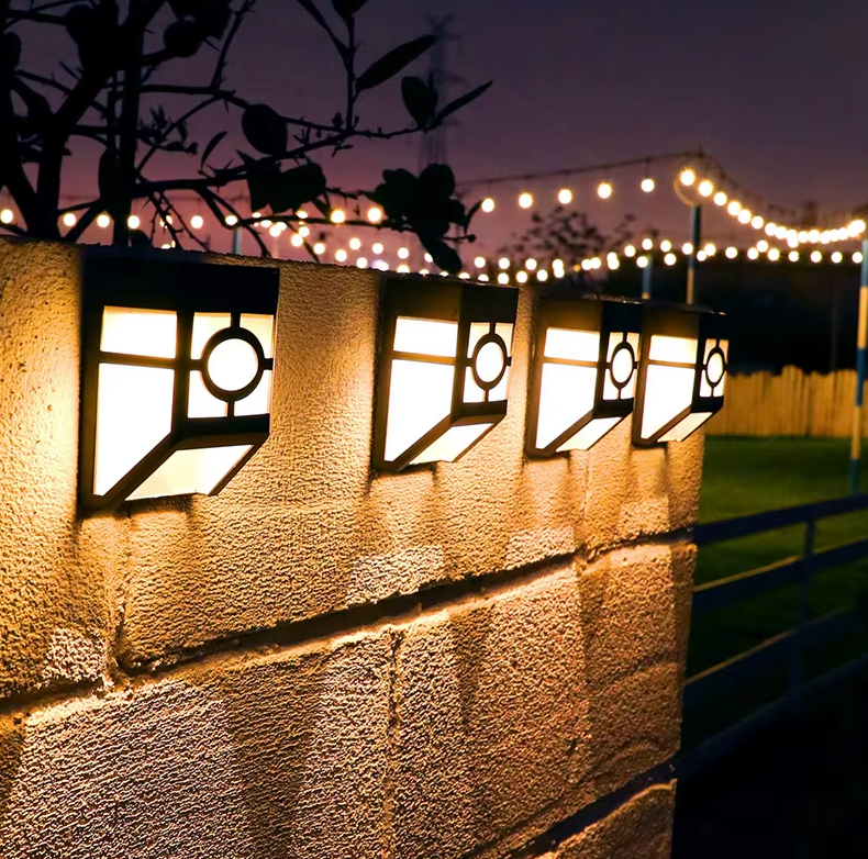Solar LED Wall Light – Sustainable Outdoor Lighting | Automatic Solar Garden Light