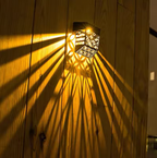 Starlight Silhouette Lamp – Decorative Outdoor LED Wall Light | Artistic Ambient Lighting