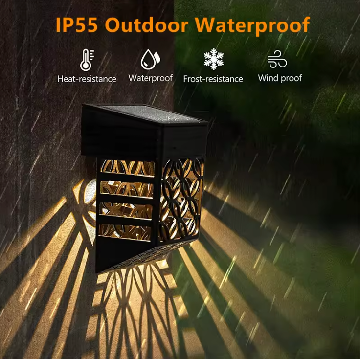 Starlight Silhouette Lamp – Decorative Outdoor LED Wall Light | Artistic Ambient Lighting