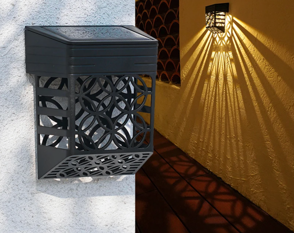 Starlight Silhouette Lamp – Decorative Outdoor LED Wall Light | Artistic Ambient Lighting