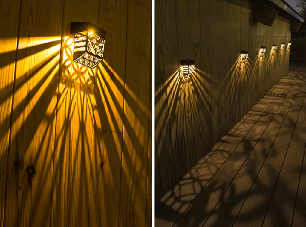 Starlight Silhouette Lamp – Decorative Outdoor LED Wall Light | Artistic Ambient Lighting