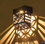 Starlight Silhouette Lamp – Decorative Outdoor LED Wall Light | Artistic Ambient Lighting
