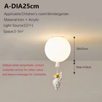 Fateh Astronaut LED Ceiling Light – Modern Moon Inspired Ceiling Lamp | Creative Space-Themed Interior Lighting