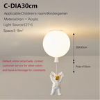 Fateh Astronaut LED Ceiling Light – Modern Moon Inspired Ceiling Lamp | Creative Space-Themed Interior Lighting