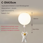 Fateh Astronaut LED Ceiling Light – Modern Moon Inspired Ceiling Lamp | Creative Space-Themed Interior Lighting