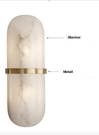 Imperia Marble Wall Light – Luxury Up & Down Sconce | Designer Ambient Lighting