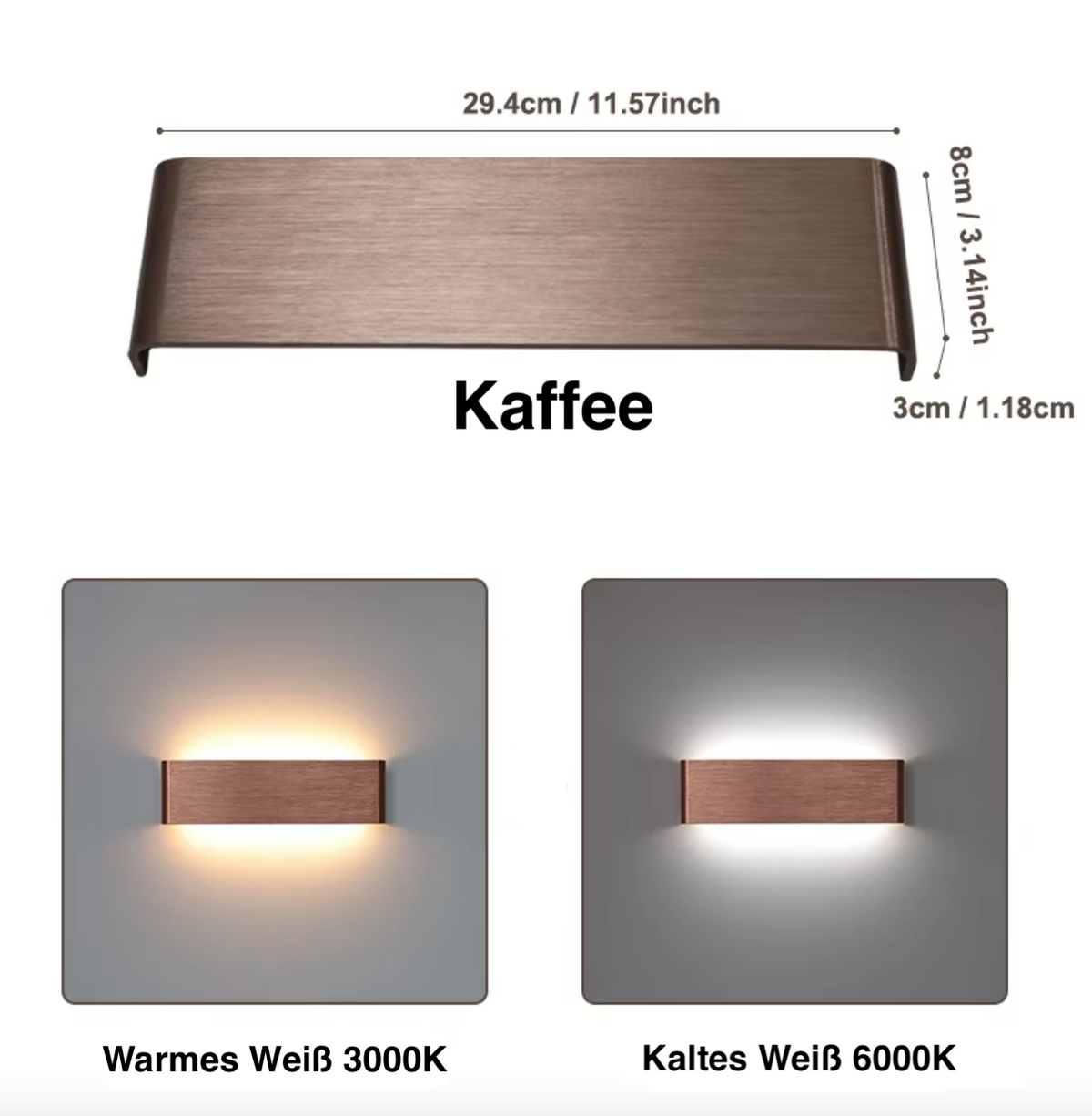 Lumea DualGlow LED Wall Light – Modern Up & Down Sconce | Luxury Architectural Lighting