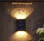 Premium Wireless Solar Wall Light – Outdoor Solar Wall Lamp | Weatherproof Garden Lighting