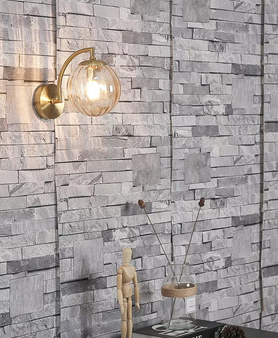 LustreGlow LED Wall Light – Luxury Glass Sconce | Dimmable Designer Accent Lighting