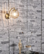 LustreGlow LED Wall Light – Luxury Glass Sconce | Dimmable Designer Accent Lighting