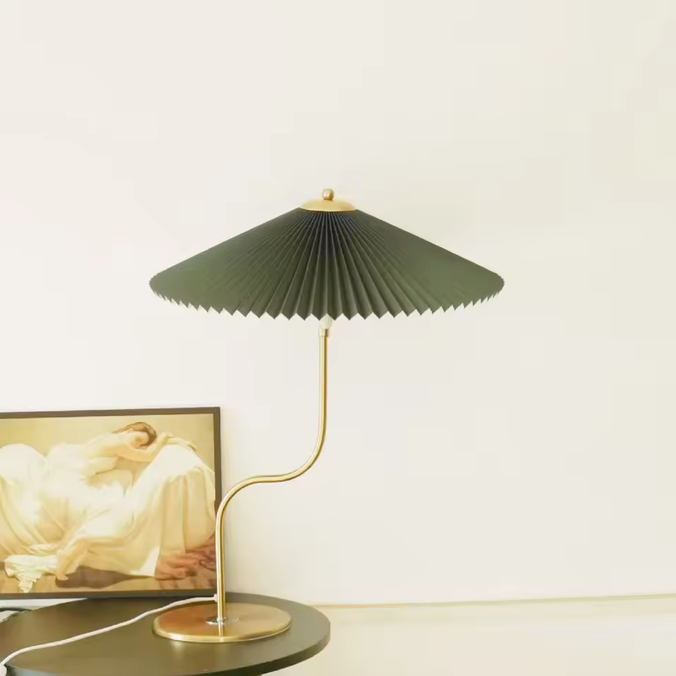 HaloShade Touch Table Lamp – Modern USB LED Ambient Light | Designer Bedside & Living Room Lighting