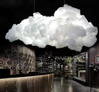 Cloud Pendant Light – Soft Cotton Hanging Lamp | Dreamy Ambient Bedroom Lighting