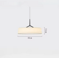 LunaWeave Pendant Light – Minimalist Fabric Ceiling Lamp | Contemporary LED Ambient Lighting