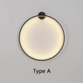 HaloForm Wall Light – Minimalist Circular Lighting | Modern Ambient Wall Fixture