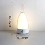 VinoGlow Rechargeable Table Lamp – Decorative Bottle Light | Dimmable Ambient LED Design