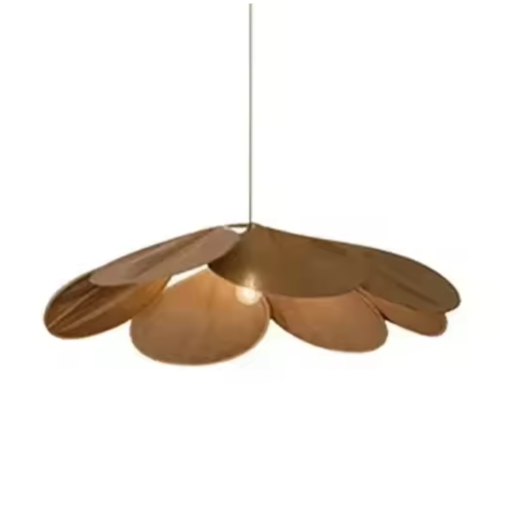 Floral Fabric Pendant Light – Designer E26 Ceiling Lamp | Artistic Ambient Lighting | Contemporary Statement Feature
