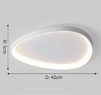 DEWY Ceiling Light – Artistic Three-Part LED Ceiling Lamp | Modern Sculptural Ambient Lighting