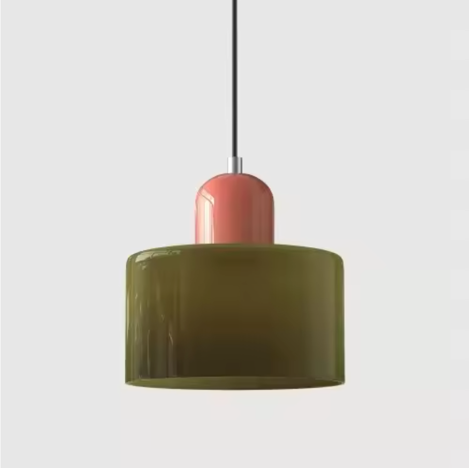 Bauhaus Creative Glass Pendant Light – Modern Artistic Hanging Lamp | Minimalist Statement Ceiling Lighting