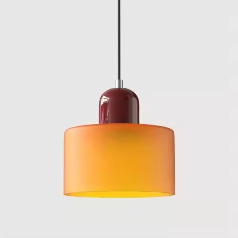 Bauhaus Creative Glass Pendant Light – Modern Artistic Hanging Lamp | Minimalist Statement Ceiling Lighting