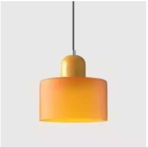 Bauhaus Creative Glass Pendant Light – Modern Artistic Hanging Lamp | Minimalist Statement Ceiling Lighting