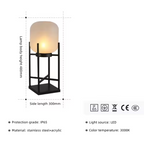 Solar Floor Lantern – Outdoor Solar Lamp | Weatherproof Garden & Patio Lighting