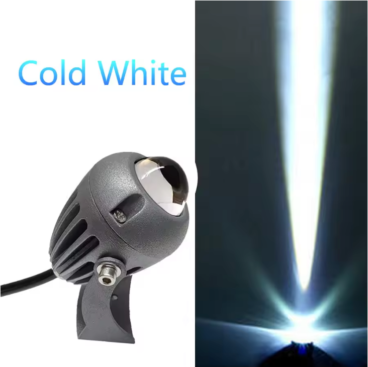 LUMIBEAM SoloSpot RGB LED Outdoor Wall Spotlight – IP66 Waterproof | 12W Exterior Accent Lighting
