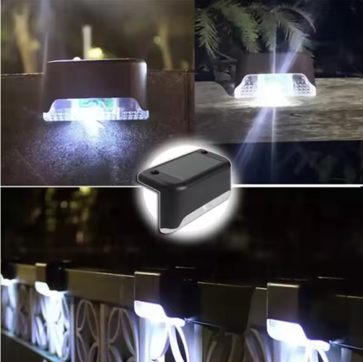 SunStep Solar Step Lights – IP65 Waterproof Outdoor Stair Lighting | Solar LED Lights for Steps, Decking &amp; Pathways