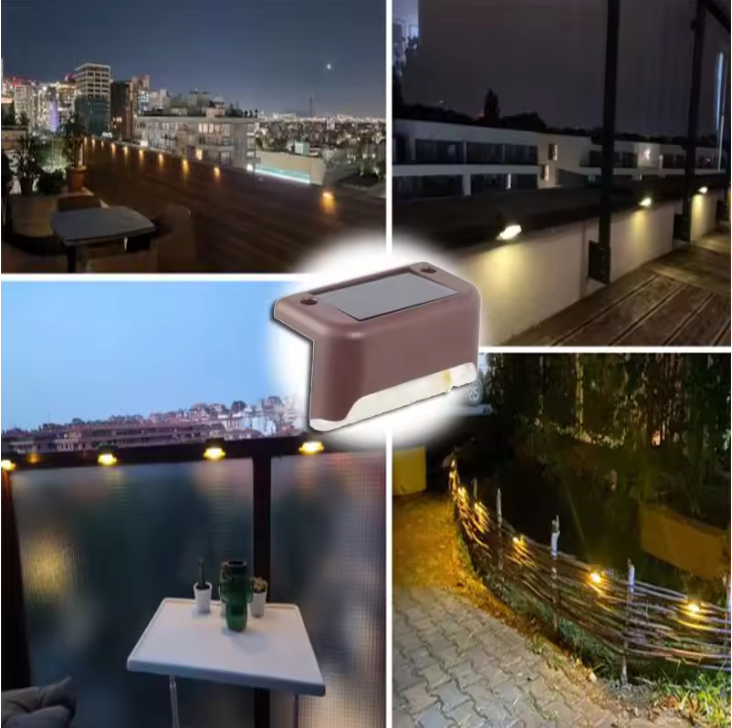 SunStep Solar Step Lights – IP65 Waterproof Outdoor Stair Lighting | Solar LED Lights for Steps, Decking &amp; Pathways
