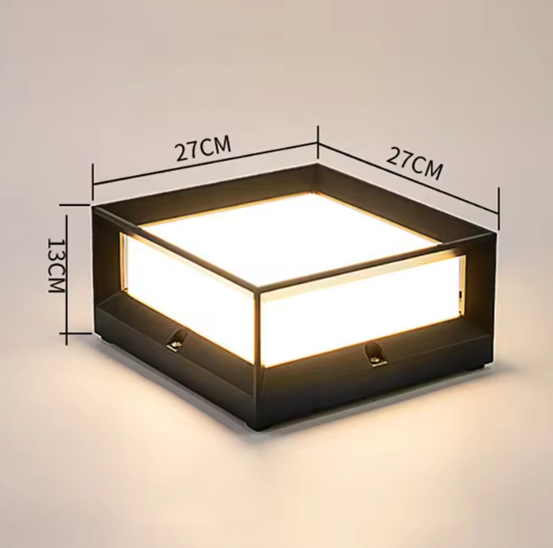Altivara Outdoor Pillar Light – Modern LED Garden Post Lamp | Weatherproof Exterior Lighting for Pathways & Entrances