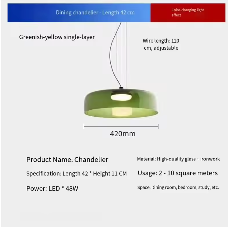 Virelli Glass Pendant Light – Vintage-Inspired Ceiling Lamp | Contemporary Medieval Style Hanging Light