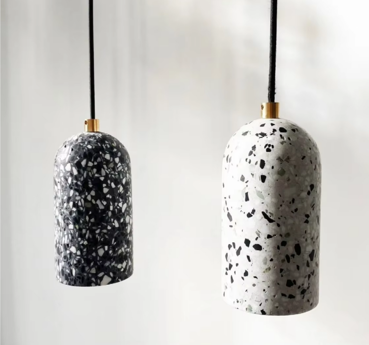FORGI Concrete Pendant Light – Industrial Minimalist Hanging Lamp | Modern Urban Ceiling Lighting