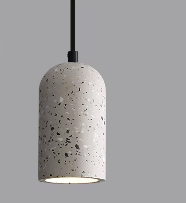 FORGI Concrete Pendant Light – Industrial Minimalist Hanging Lamp | Modern Urban Ceiling Lighting