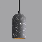 FORGI Concrete Pendant Light – Industrial Minimalist Hanging Lamp | Modern Urban Ceiling Lighting