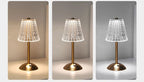 Aurora CrystalTouch – Classic Crystal LED Table Lamp with Touch Control