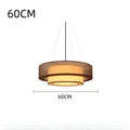 Veloura Silk Pendant Light – Luxury Beige Hanging Ceiling Lamp | Soft Ambient Lighting for Modern Interiors