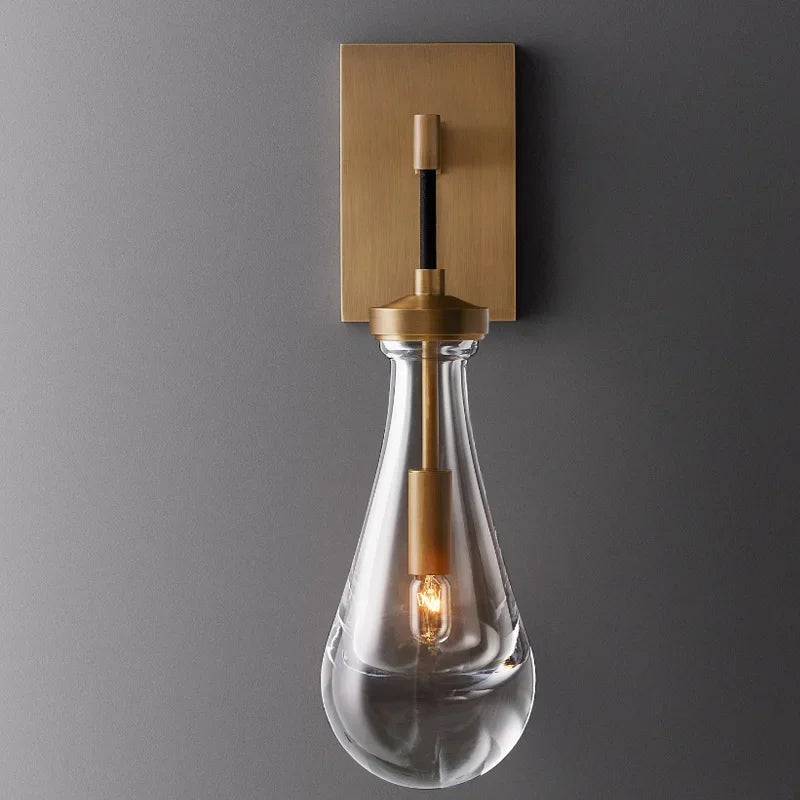 Dropletto Wall Light – Modern Glass Wall Lamp | Elegant Ambient Lighting for Contemporary Interiors