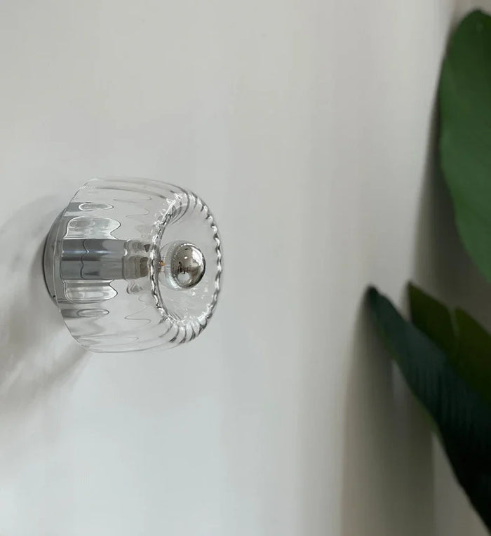 Nordica Bauhaus Wall Light – Scandinavian Glass Wall Lamp | Modern Ambient Lighting | Timeless Interior Elegance