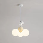 Cubilume Bear Ceiling Light – Cartoon Balloon LED Lamp | Playful Kids Room Lighting for Imaginative Spaces