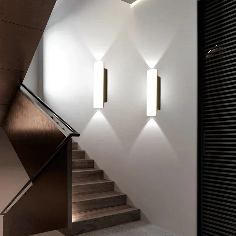 Aurivex LED Wall Light – Waterproof Nordic Indoor & Outdoor Wall Lamp | Modern Aluminium Lighting