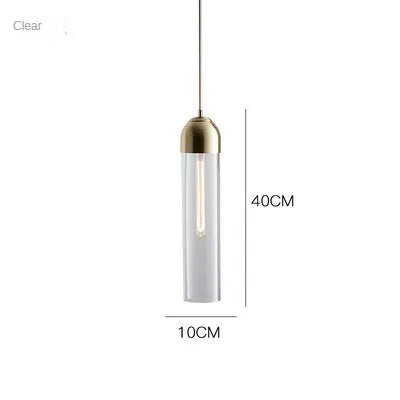 Scandinavian Glass Pendant Light – Modern E26 Ceiling Lamp | Elegant Ambient Lighting | Contemporary Nordic Interior Décor