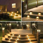 SunStep Solar Step Lights – IP65 Waterproof Outdoor Stair Lighting | Solar LED Lights for Steps, Decking &amp; Pathways