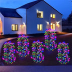 SolFeuer Solar LED Firework Lights – Waterproof Outdoor Garden Lighting for Patios, Balconies & Festive Decorations