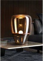 AuroraGlow – Nordic Designer Glass Table Lamp