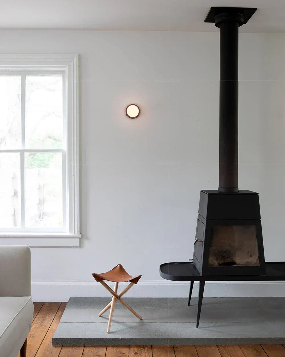 Nordic Orb Glass Pendant Light – Scandinavian LED Ceiling Light | Soft Ambient Illumination | Modern Interior Elegance