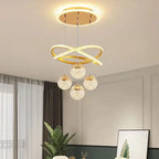 Aurevista LED Pendant Light – Modern Art Deco Hanging Lamp | Elegant Ambient Lighting for Contemporary Interiors