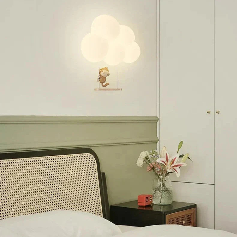 WonderGlow Animal Wall Light – Children's LED Wall Lamp | Nursery Night Light | Whimsical Bedroom Lighting