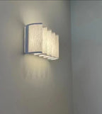 Kasumi Fabric Wall Light – Wabi-Sabi Wall Lamp | Japanese Minimalist Lighting for Calm Modern Interiors