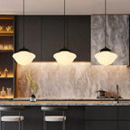 Aurelia Globe Pendant Light – Mid-Century Glass Ceiling Lamp | Art Deco Statement Lighting